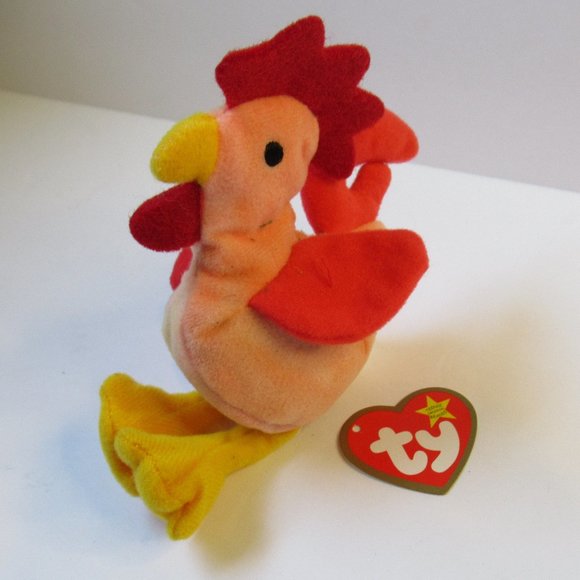 Catnip Teenie Beanie Rooster - Picture 1 of 4